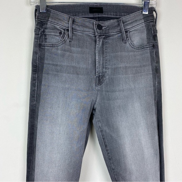 Mother The Insider Bootcut Slim Jeans in Supermoon Stripe Size 24 - Picture 4 of 16